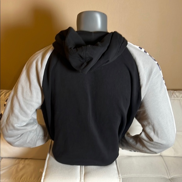 True Religion Men’s Black and Gray Full Zip Hoodie Jacket Size 3XL - Picture 7 of 12